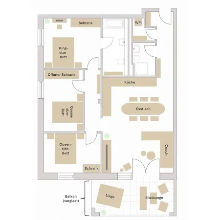 Luxurioeses 4-zimmer-apt Im Boutique-stil I Top-lage I Familienfreundlich I Balkon I Kueche I Netflix I Kostenloser Parkplatz I 110 M2 *
